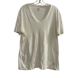 Brooks Brothers Men's Large White V-Neck Tank Undershirt‎